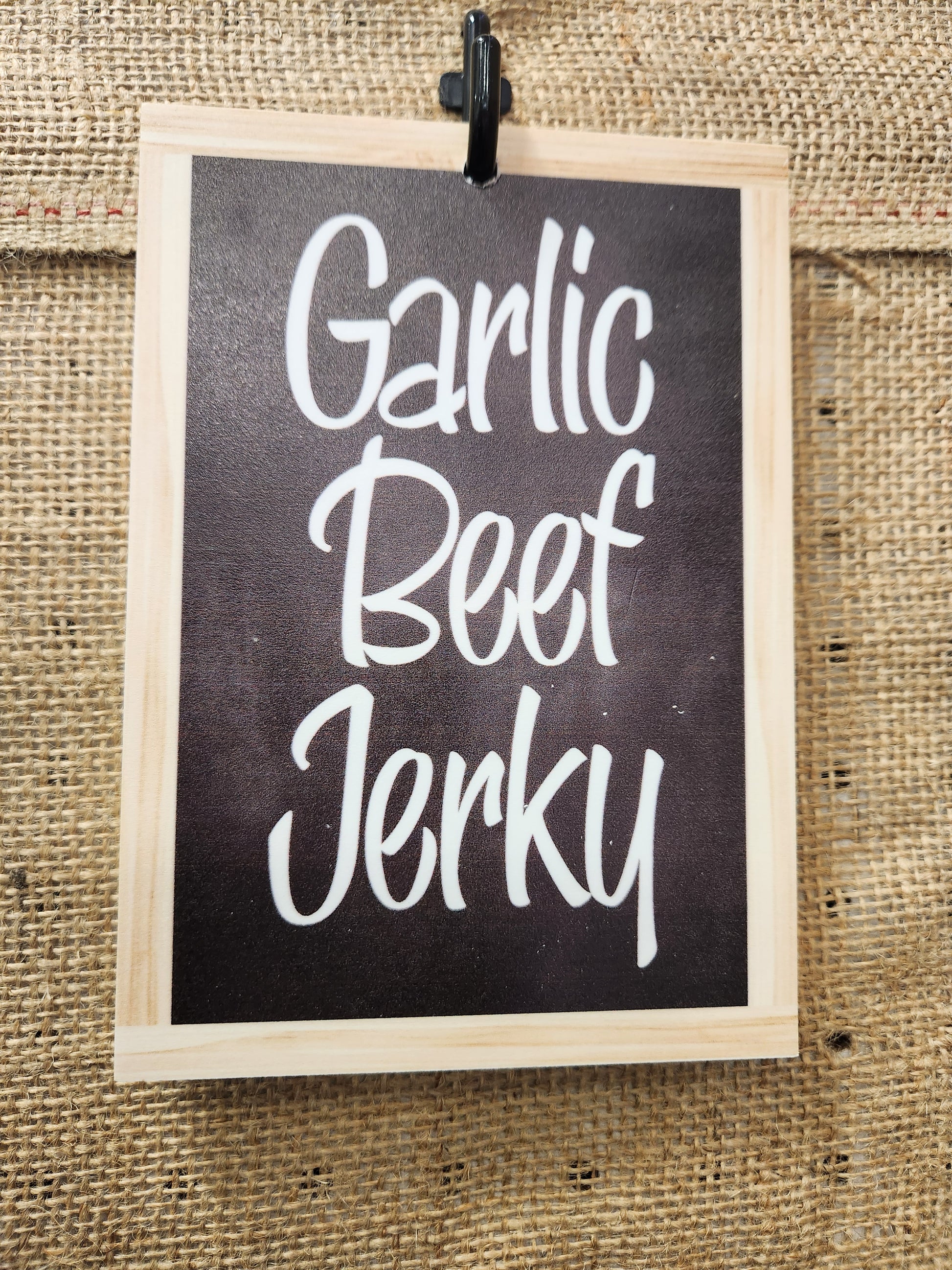 Garlic Flavored Beef Jerky - Tony's Jerky LLC