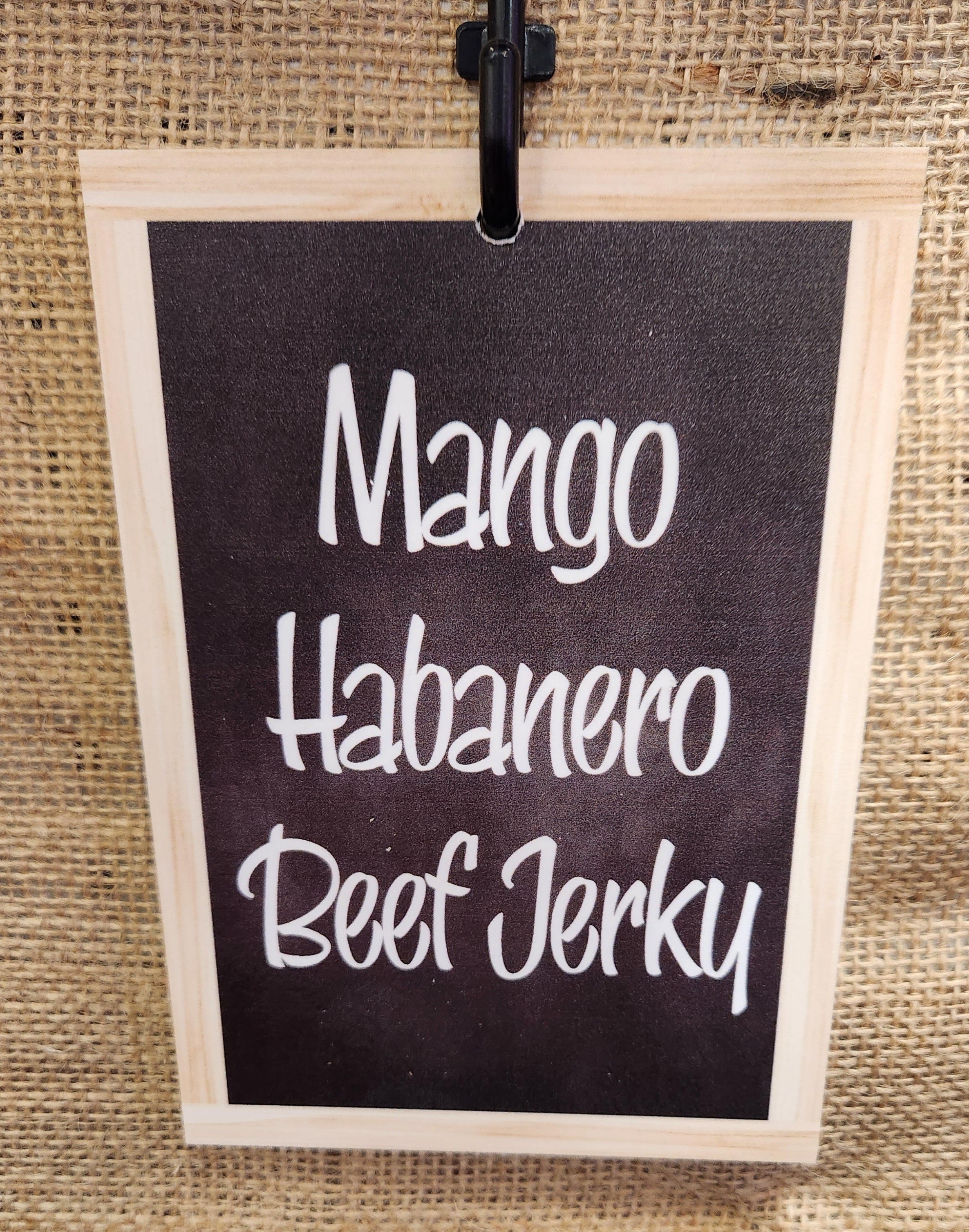 Mango Habanero Flavored Beef Jerky