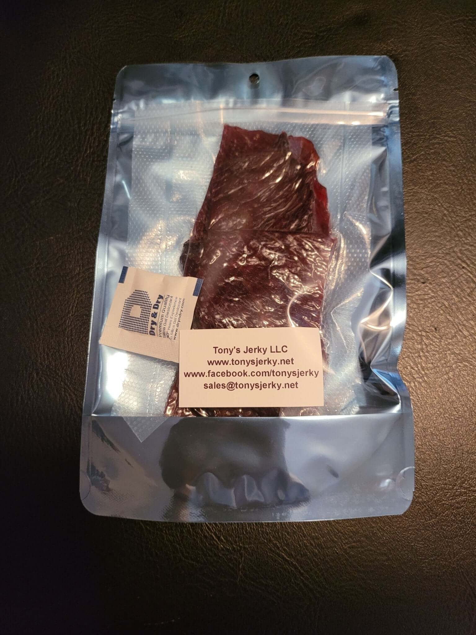 maple bacon flavored beef jerky